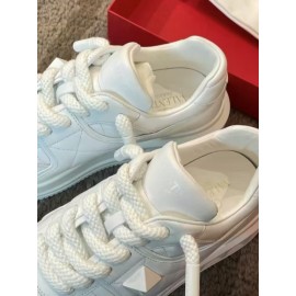One Stud XL Trainer In Nappa Leather - Colour : White