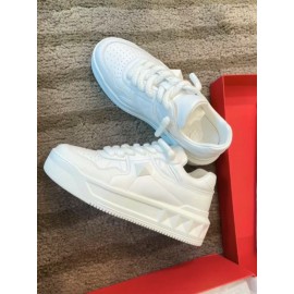 One Stud XL Trainer In Nappa Leather - Colour : White