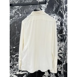 Celine Mia Shirt In Silk Crepe And Acetate