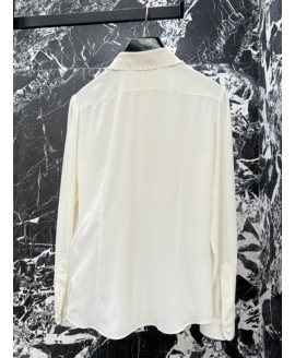 Celine Mia Shirt In Silk Crepe And Acetate