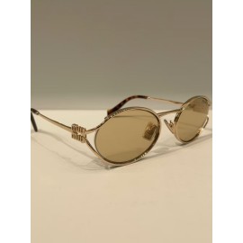 Miu Miu Logo sunglasses - Color Loden Lenses