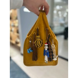 Suede Bag With Trick - COLOR: Whiskey