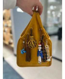 Suede Bag With Trick - COLOR: Whiskey