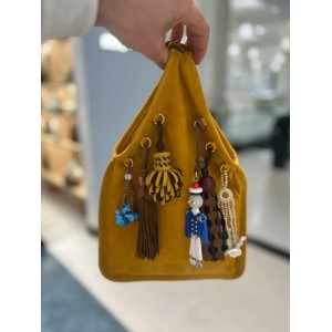 Suede Bag With Trick - COLOR: Whiskey